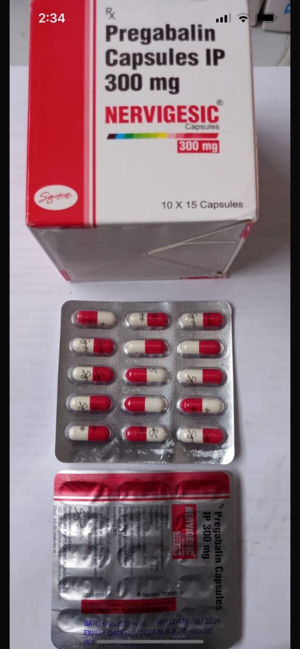 Nervigesic Capsules 300mg (Signature)