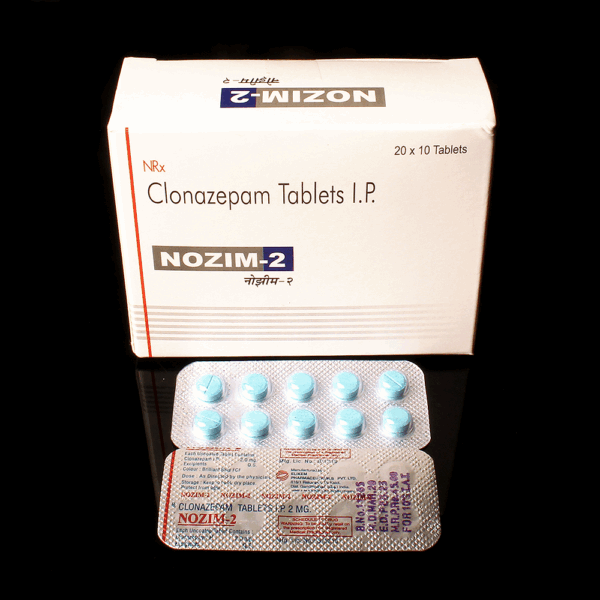 Clonazepam nozim 2mg