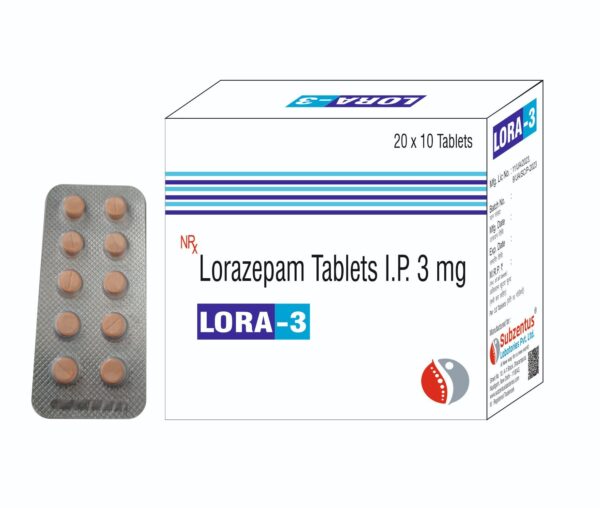 Lorazepam 3mg